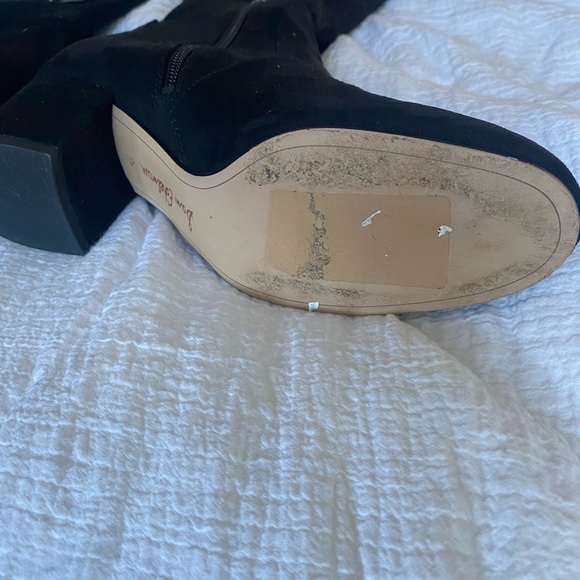 Sam Edelman over the knee black suede boots - Picture 7 of 7